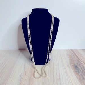 Loft White Crystal Necklace